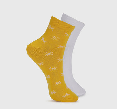 Pack of 2 Printed & Branded Socks