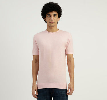 Regular Fit Round Neck Solid T-Shirt