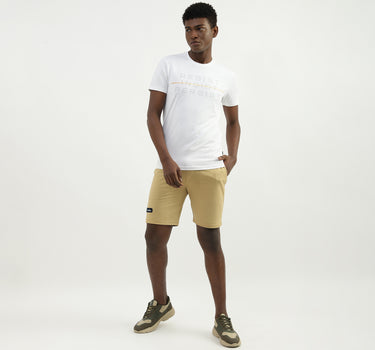 Cotton Solid Regular Fit Mens Shorts