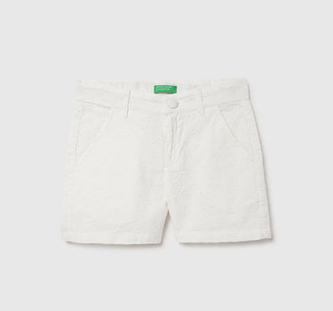 Embroidered Regular Fit Shorts