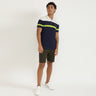 Men Colorblocked Regular Polo T Shirt