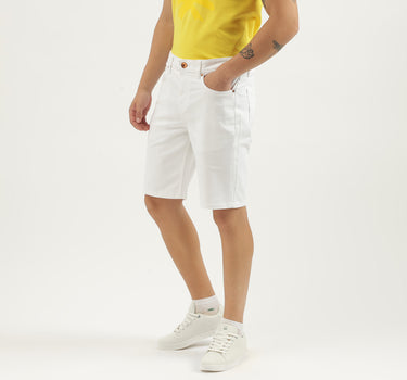 Solid Regular Fit Shorts