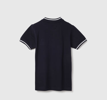 Regular Fit Polo Neck Solid T-shirts