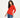 Ladies Round Neck Ribbed Sweatshirt