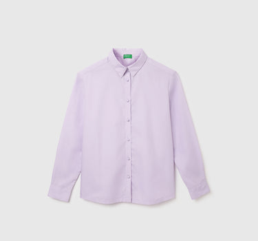 Regular Fit Spread Collar Solid Shirts