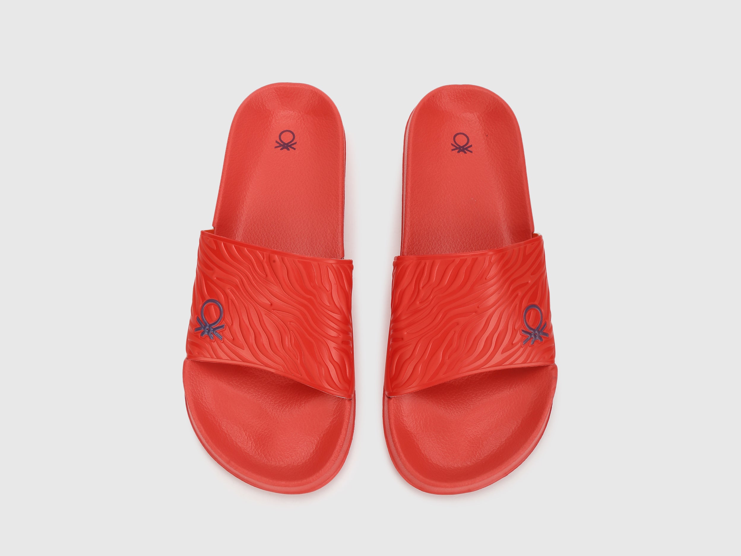 Men Self Design Slip-On Sliders – United Colors of Benetton Store