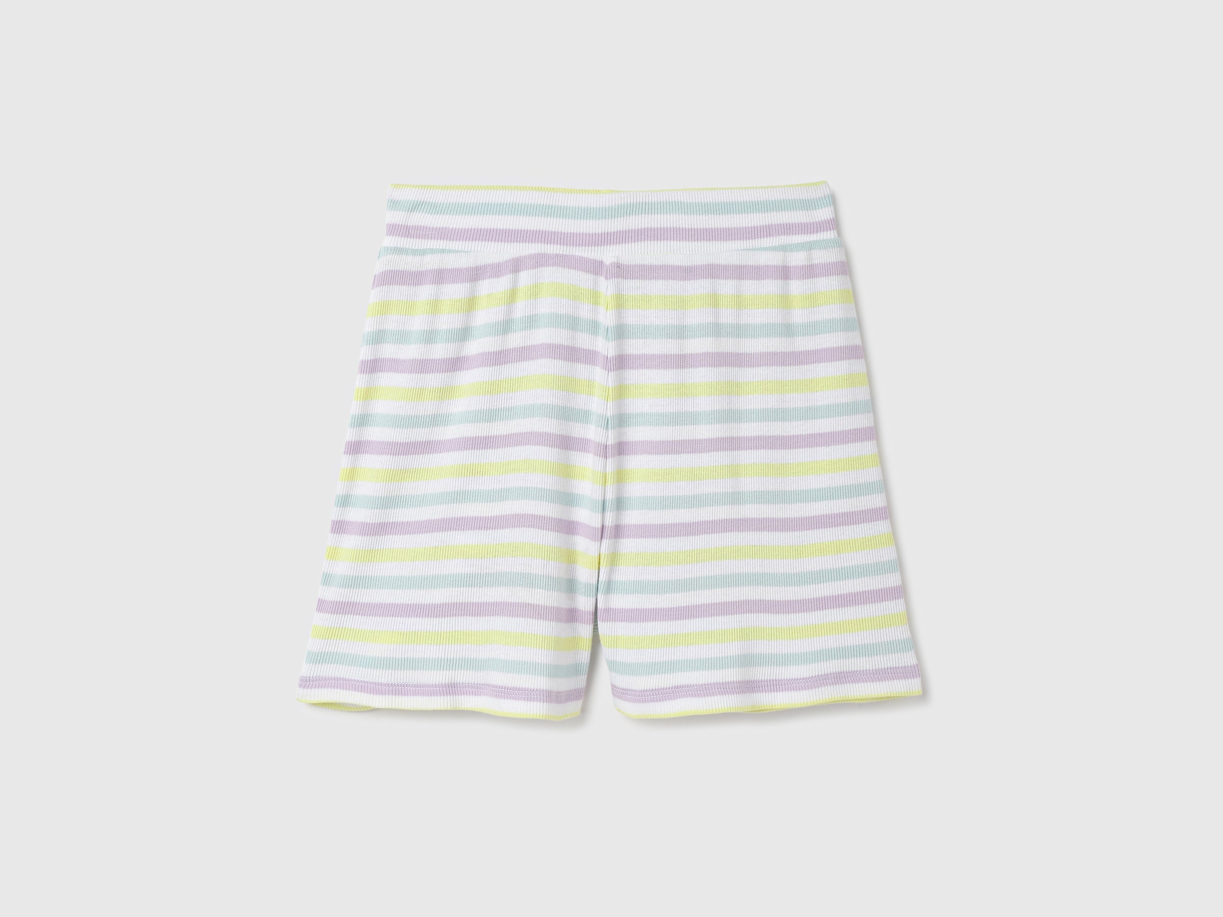 Striped Pattern Shorts