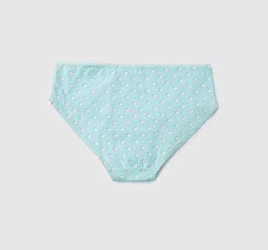 Pack of 2 Polka Dot Print Low Rise Briefs