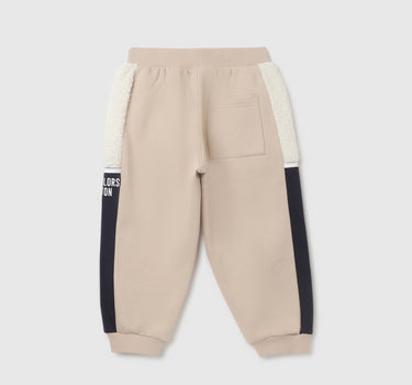 Boy's Colourblock Regular Fit Joggers