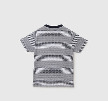 Regular Fit Round Neck Striped T-Shirt