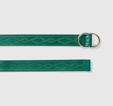 GREEN BELT WITH DOUBLE RING