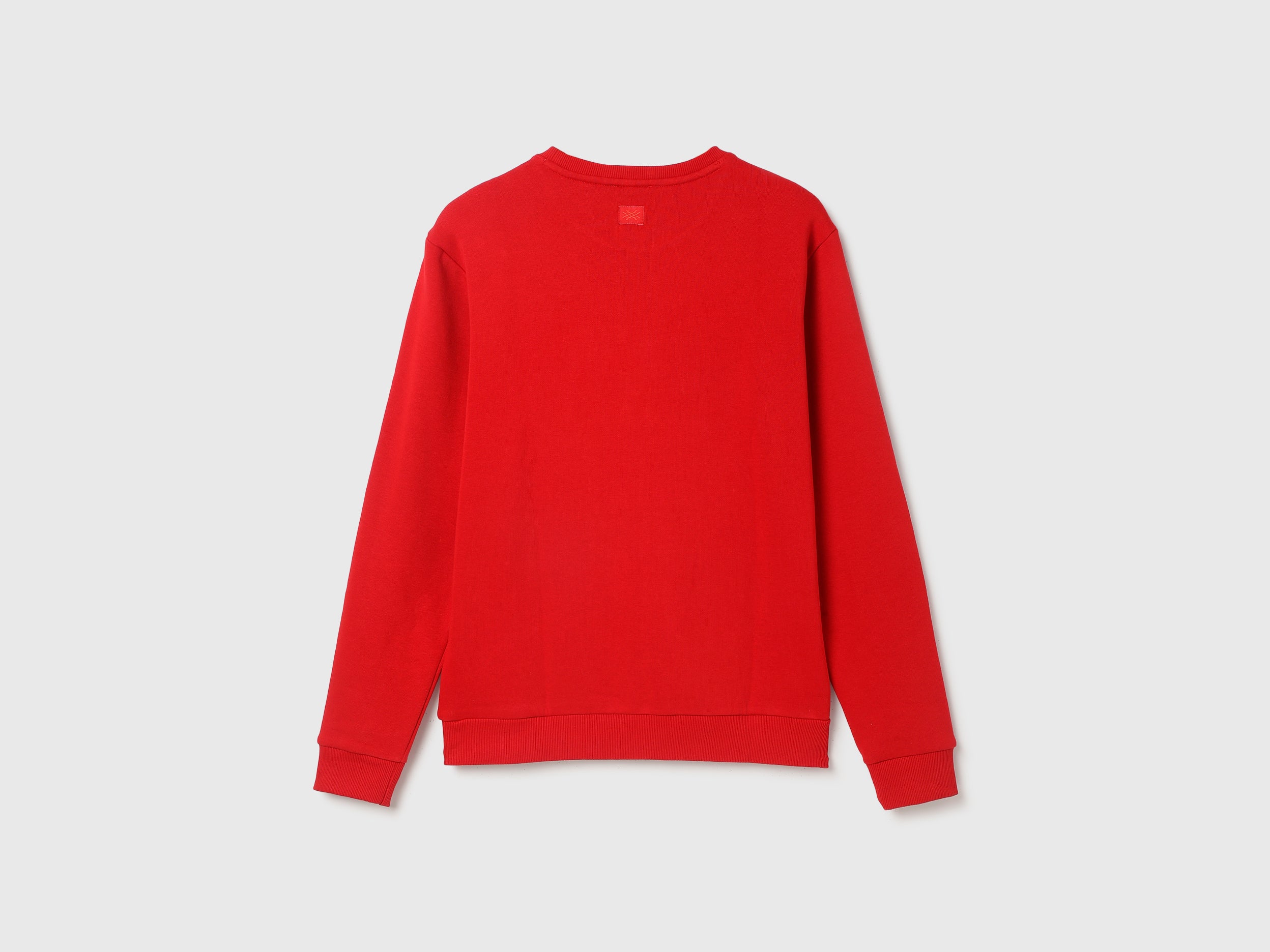 Buy Red Round Neck Printed Sweatshirt for Men – United Colors of