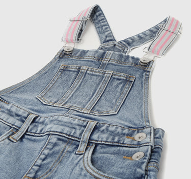 Solid Pattern Dungaree