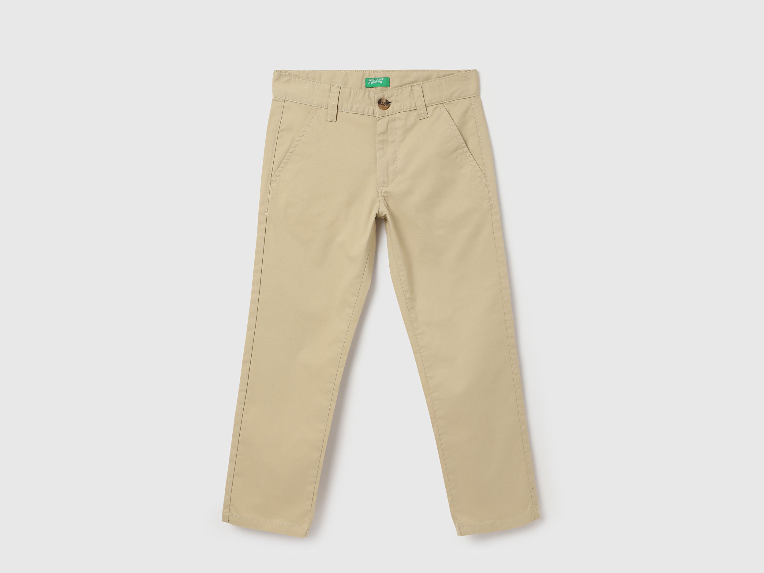 Solid Slim Fit Trousers