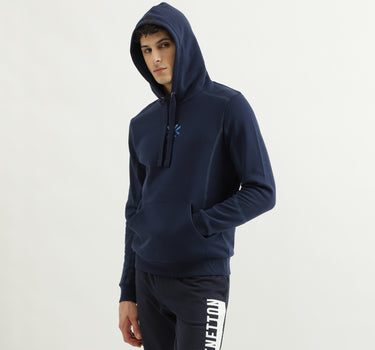 Regular Fit Hooded Neck Printed Hoodie