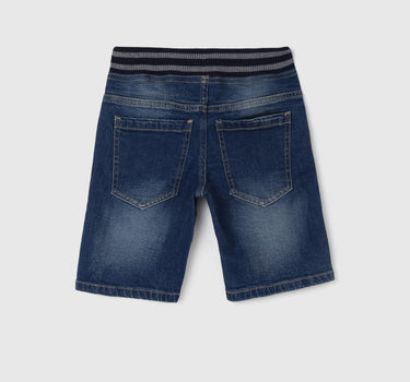 Boy's Solid Regular Fit Shorts