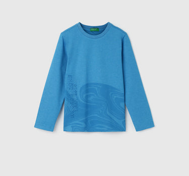 Boy's Regular Fit Crew Neck Printed Tshirts