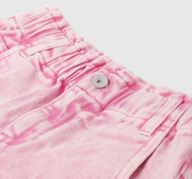 Girls Solid Regular Fit Shorts