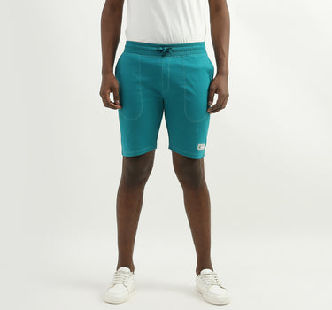 Cotton Solid Regular Fit Mens Shorts