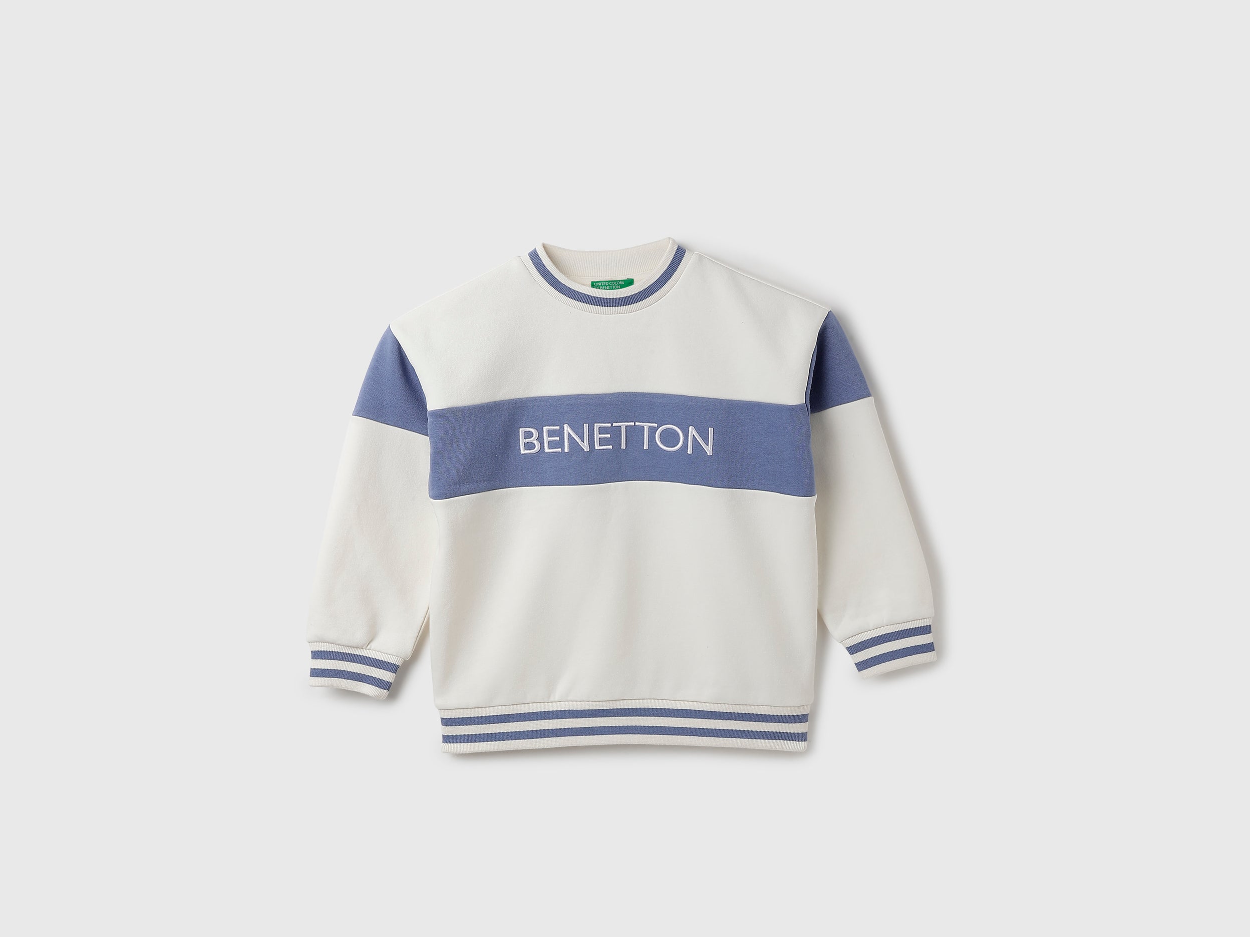 Boy's Regular Fit Round Neck Branded Sweatshirt