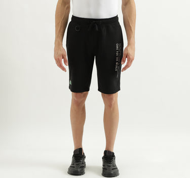 Flat Lock Detail Regular Fit Shorts