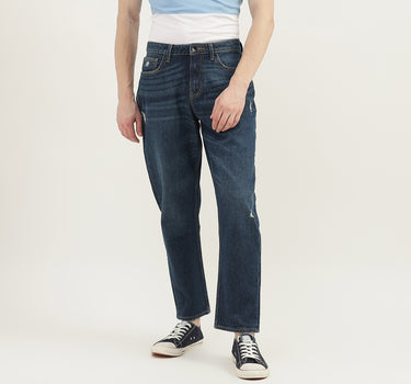 Men Solid Regular Fit Jeans