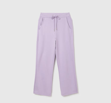 Solid Straight Fit Trousers