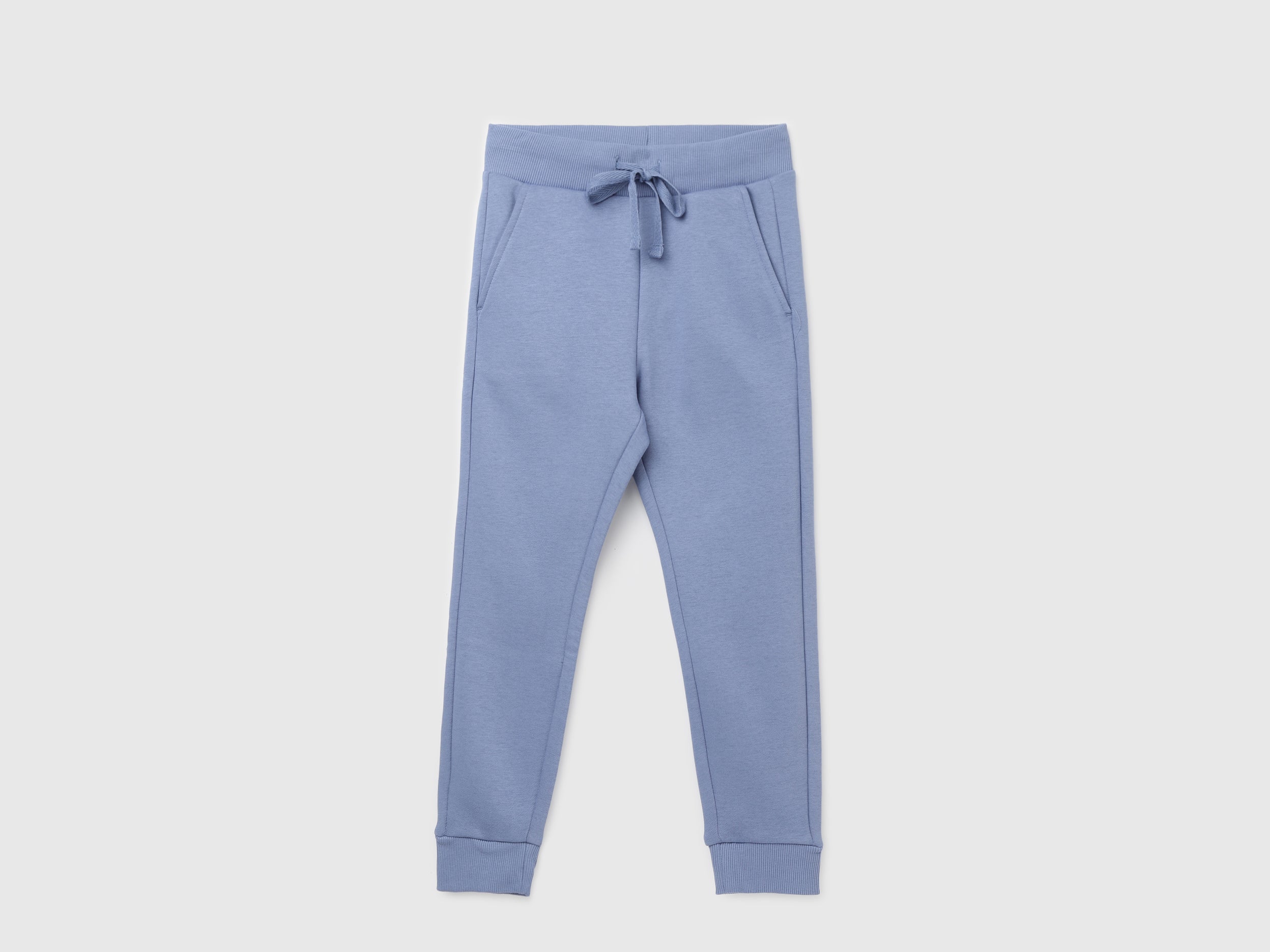 Boy's Solid Regular Fit Joggers with Drawstring Closure