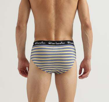 Pack of 2 Striped Low Rise Briefs