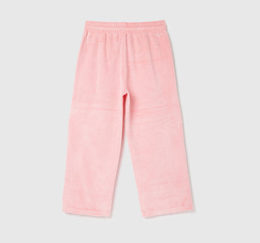 Regular Fit Solid Girl's Trousers