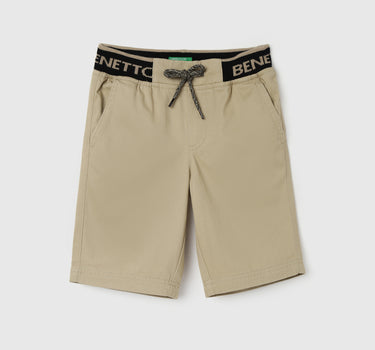 Boy's Solid Regular Fit Shorts