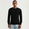 Men's Regular Fit Round Neck Solid Sweaters