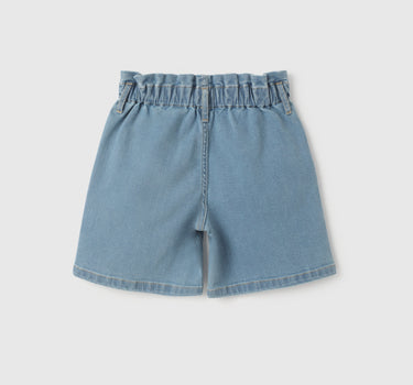 Girl's Solid Regular Fit Shorts