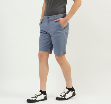 Solid Slim Fit Shorts