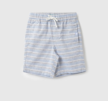 Boys Striped Regular Fit Shorts