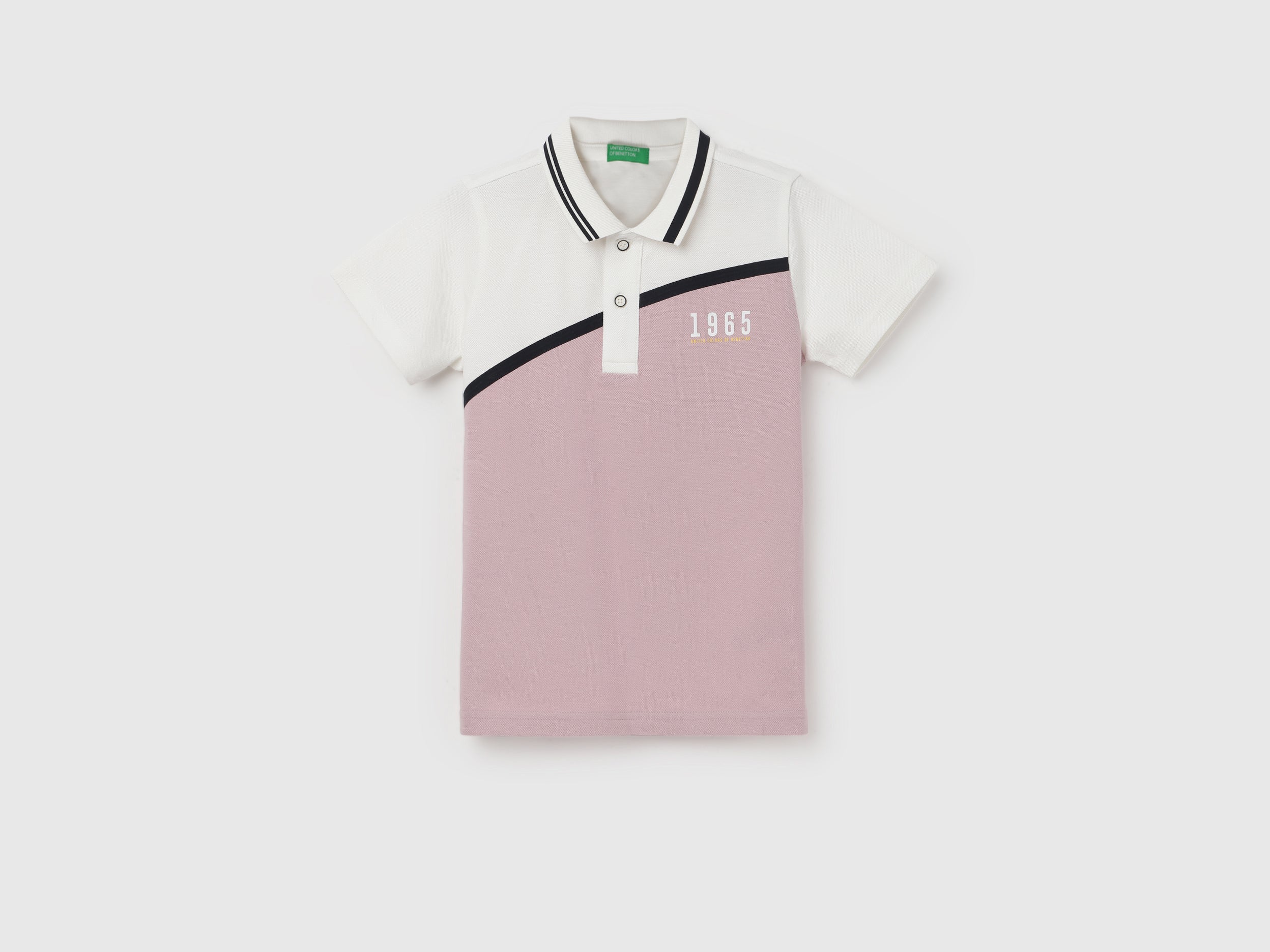 1965 Printed Polo Collar T-Shirt