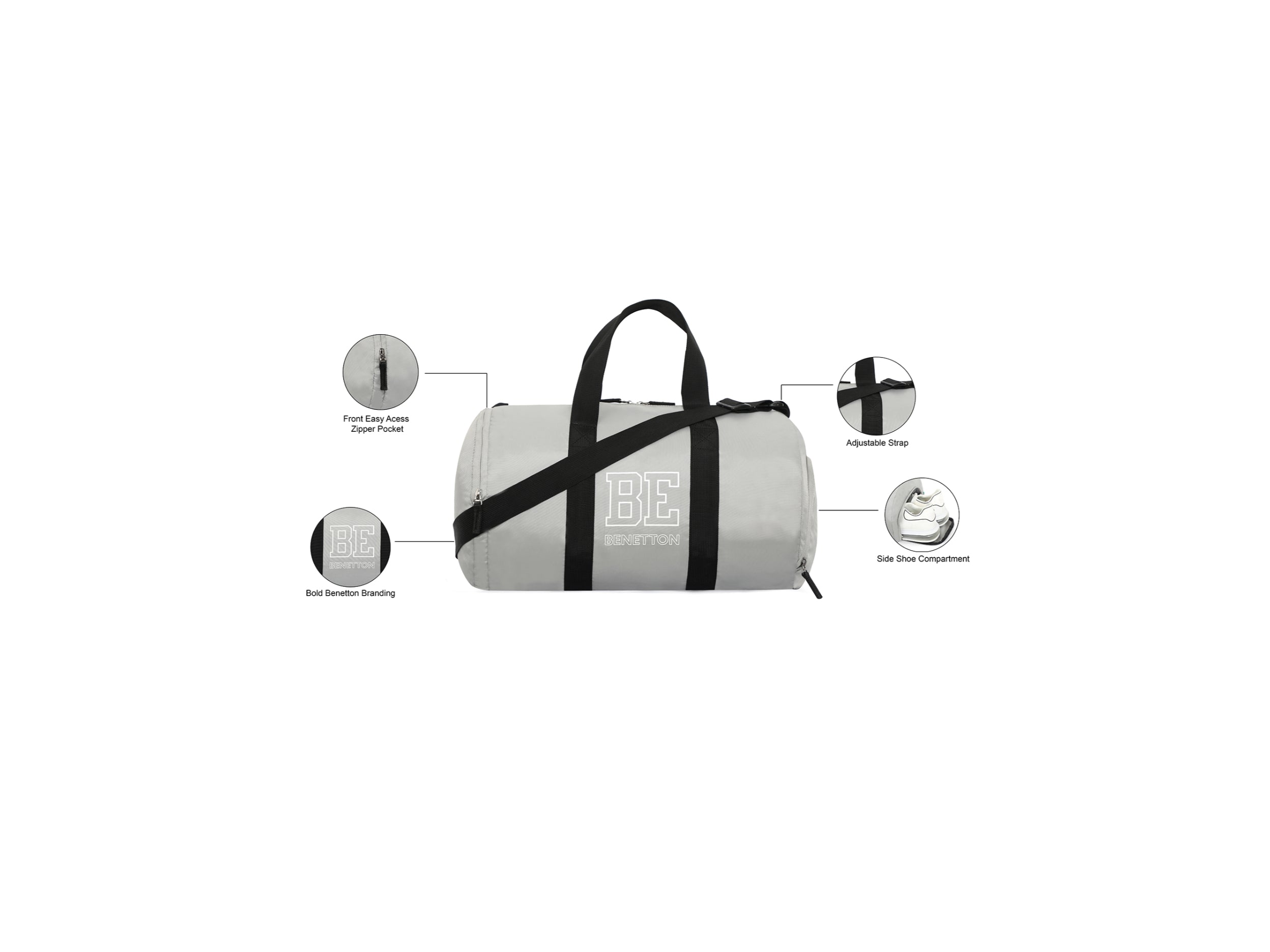 Benetton gym bags online