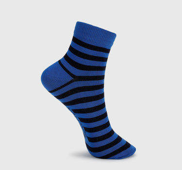 Pack of 2 Striped & Branded Socks