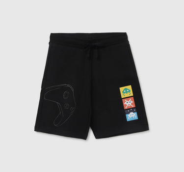 Boy's Solid Regular Fit Shorts