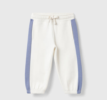 Boy's Regular Fit Branded Cut and Sew Track Pants