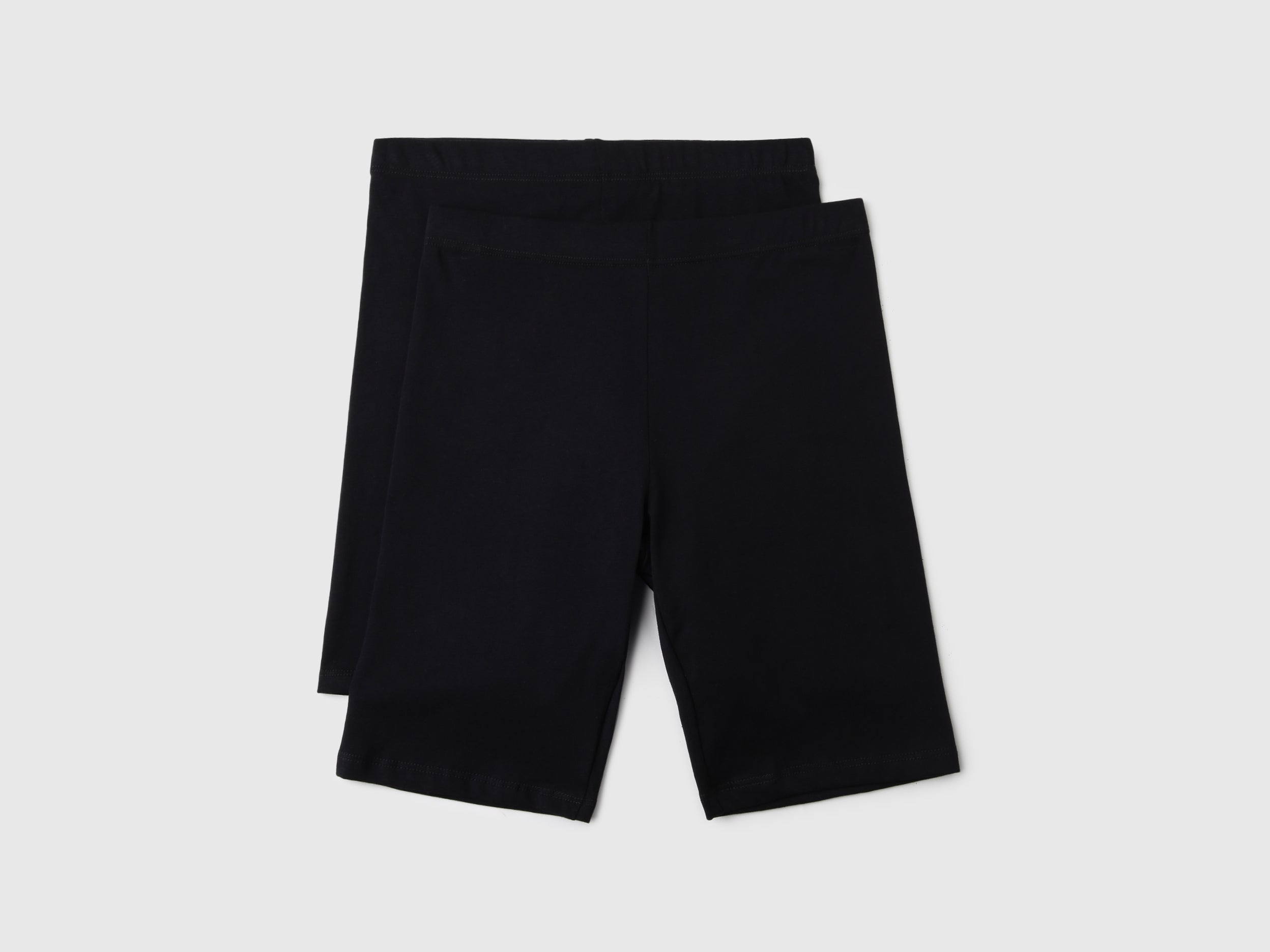 Pack of 2 Solid Colour Low Rise Bermuda Shorts