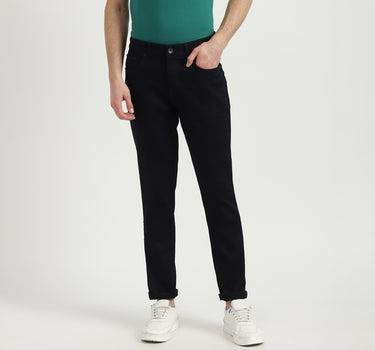 Mens Skinny Fit Solid Jeans