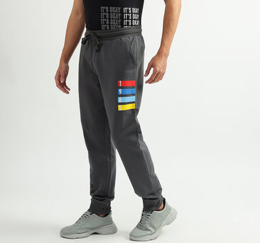 Men Printed Regular Fit Joggers