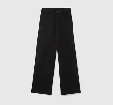 Monotone Wide Leg Trousers