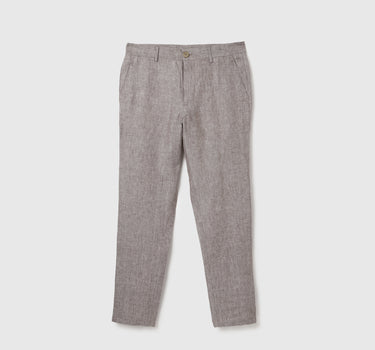 Solid Relaxed Fit Trousers