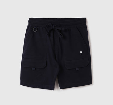 Men Solid Regular Fit Shorts