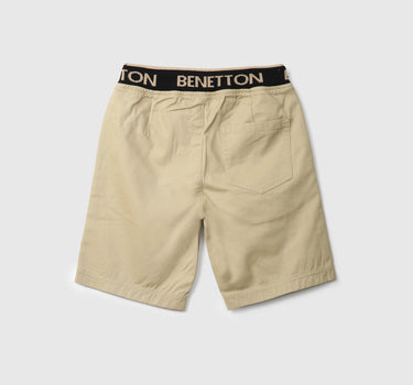 Boys Woven Solid Shorts