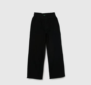 Women Solid Flared Fit Trousers