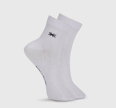 Pack of 2 Solid & Branded Socks