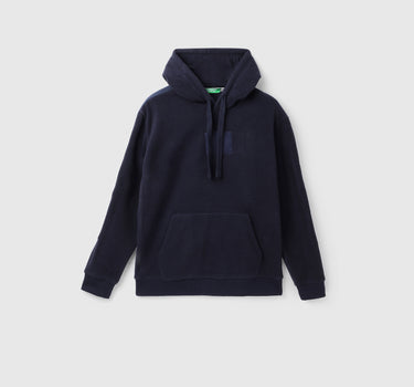 Hooded Neck Solid Sweatshirt